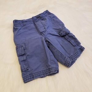 Carter's Toddler Boys Blue Cargo Shorts Size 5T